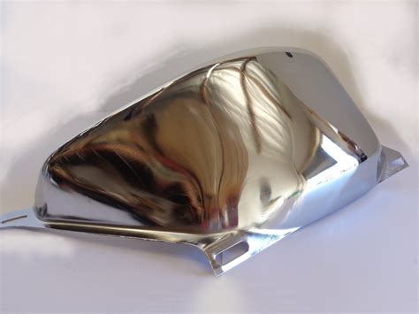 chrome sheet metal|Chrome plated sheet metal.